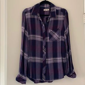 beachlunchlounge Plaid Button Down